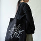 Flower Print Tote Bag